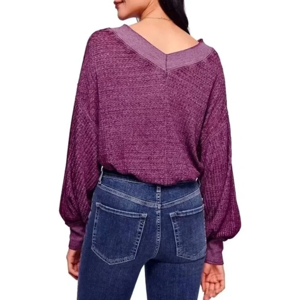 Free People South Side Thermal Top - Picture 8 of 8